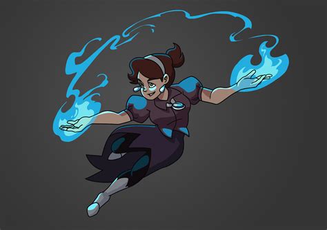 Artstation Fire Witch Character Design