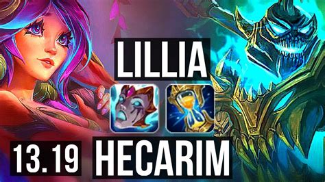 Lillia Vs Hecarim Jng M Mastery Games Br Master