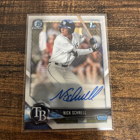 2018 BOWMAN DRAFT NICK SCHNELL AUTO Bowman 売買されたオークション情報yahooの商品情報を