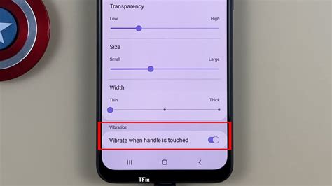 How To Enabledisable Vibration On Edge Panel On Samsung M31 Android 12 Youtube