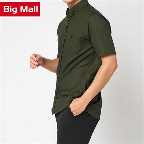 Jual Big Mall M Xxxxl Kemeja Pria Lengan Pendek Premium Mall Shopee Indonesia