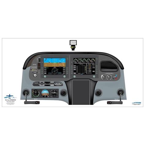 Cirrus X Cockpit Posters Cirrus Sr Avidyne Cockpit