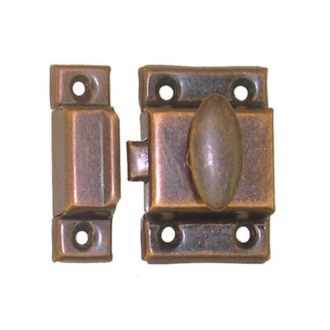 Antique Copper Turn Latch Bm 1617ac Lyons Hardware Tree