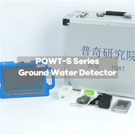 Pqwt S Automatic One Button Plotting Groundwater Detection Machine