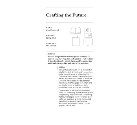 Crafting The Future Behance Behance