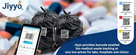 Non Biodegradable Anytime Biomedical Waste Barcode Tracking System For