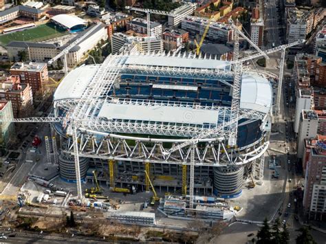 Madrid Spain February 05 2022 Santiago Bernabeu Stadium During