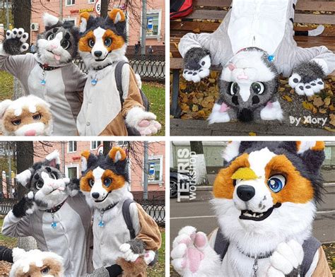 Two Partial Fursuits By Kraficat On Deviantart