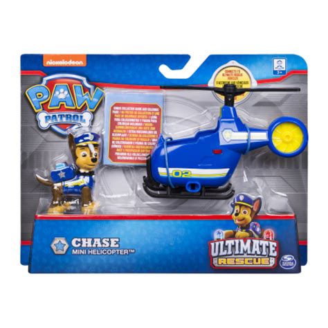 Spin Master Paw Patrol Ultimate Rescue Chase S Helicopter Mini Figure