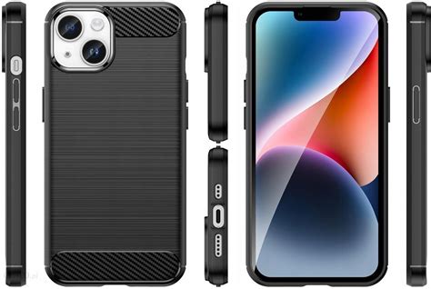 Hurtel Case Etui Obudowa Karbon Carbon Do Iphone 14 Plus Etui Na