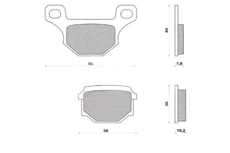 Plaquettes De Frein Doppler Rieju Mrt Maxiscoot