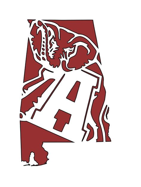 Alabama Football Svg Free Svg Png Eps Dxf In Zip File