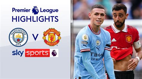 Manchester City 6-3 Manchester United | Premier League highlights ...