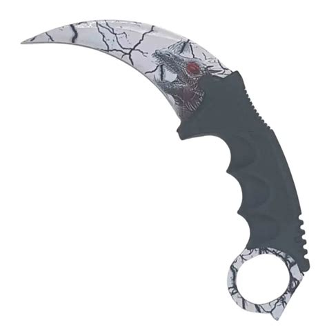 Cutit Karambit Cu Design Inspirat Din Jocul Counter Strike