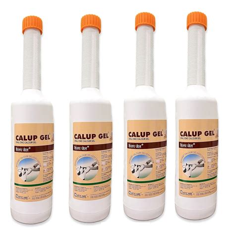 Vet Care Calup Gel Calcium For Cow All Round Multivitamin And Calcium Tonic For Cow For Milk