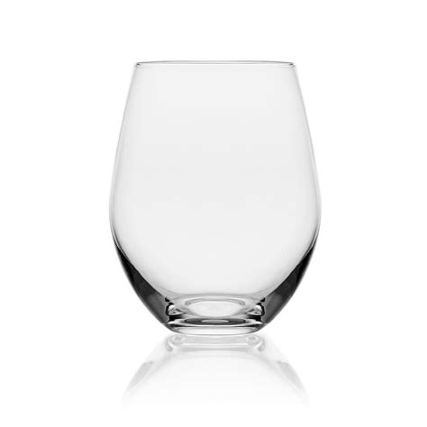 Samantha Set Of 4 Stemless Wine Glasses Mikasa