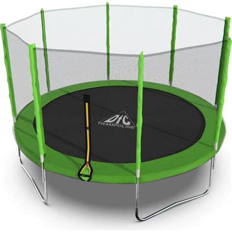Батут с сеткой DFC Trampoline Fitness 12ft 12FT-TR-LG - выгодная цена ...