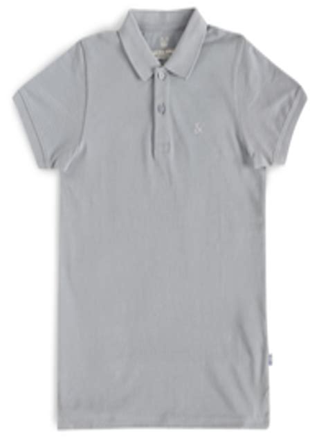 Buy Jack And Jones Boys Grey Polo Collar Slim Fit T Shirt Tshirts For Boys 13546750 Myntra