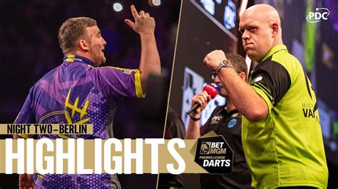 BOSS IN BERLIN Night Two Highlights 2024 BetMGM Premier League