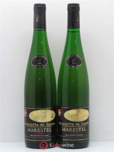 Acheter Vin De Savoie Roussette De Savoie Aimavigne Altesse Marestel