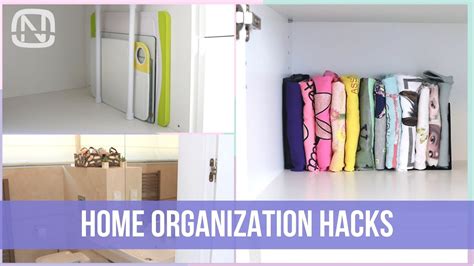 7 Best Life Hacks For Organizing Your Home Organatic Youtube