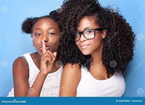 Two Beautiful Young Sisters Posing Stock Photo Image Of Ideal