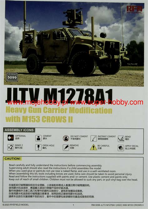 JLTV M1278A1 Heavy Gun Carrier Modification With M153 CROWS II 2 In 1