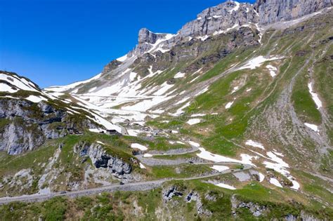 Klausenpass Stock Photo Image Of Glarus Slope Landscape 248193898