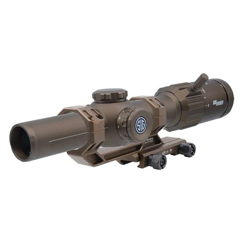 Sig Sauer Tango Msr X Mm Illum Bdc Sfp Coyote Tan Riflescope W