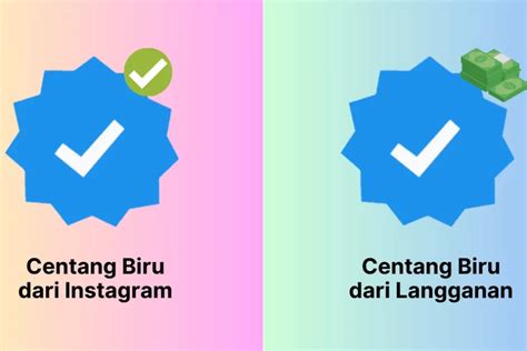 Cara Mengetahui Centang Biru Instagram Asli Atau Langganan