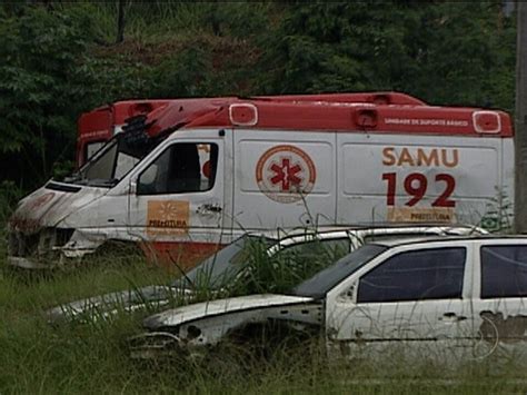 Ambulâncias do Samu estão paradas em Nova Iguaçu RJ1 G1