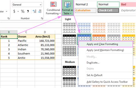 How To Convert Table To Normal Range In Excel And Vice Versa