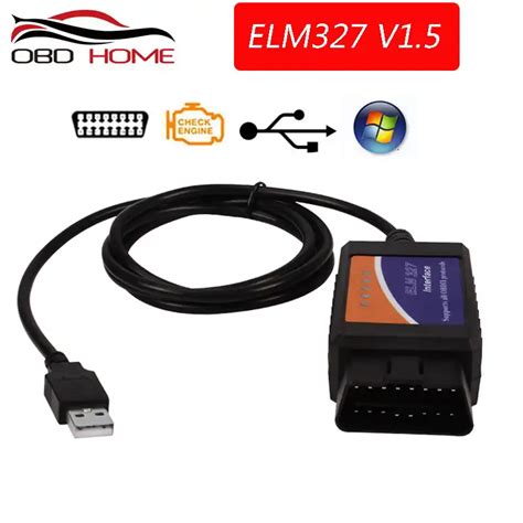 5 OBD2 Scanner ELM327 USB FTDI PIC18F25K80 Chip For MS CAN For HS CAN