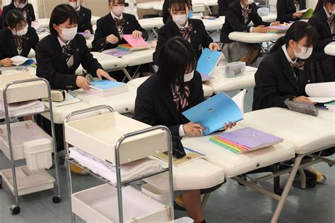 トータルエステティック科 令和4年度スタートしました！ 日章学園 鹿児島城西高等学校