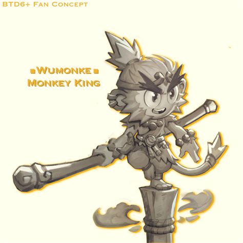 Been Playing A Lot Of Btd6 So I Made A Fan Concept Art Sun Wumonke