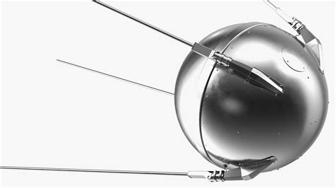 Sputnik First Artificial Earth Satellite D Model Ds Blend