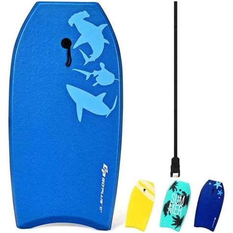 Goplus Bodyboard Planche Vagues Bodyboard Cm L Ger Et R Sistant