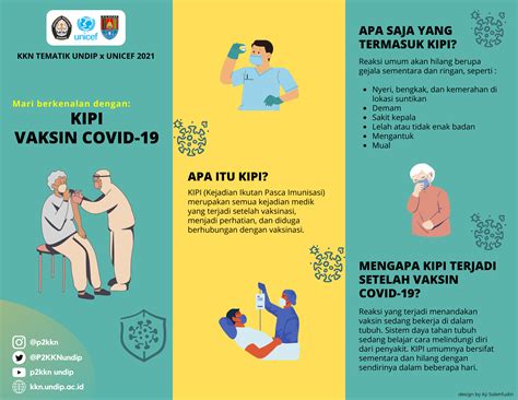 Bantu Percepatan Vaksinasi Mahasiswa Kkn Tematik Undip Kenalkan Kipi