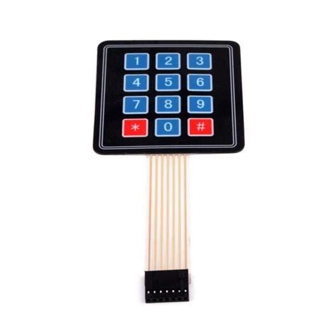 4x4 Matrix Membrane Keypad - JAGElectronics Enterprise