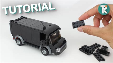 Lego Black Van Tutorial Youtube