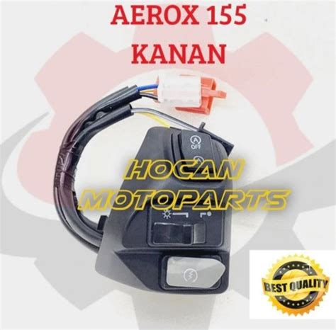 Jual Saklar Holder Kanan Tombol Stater Lampu Idling Stop Aerox Old