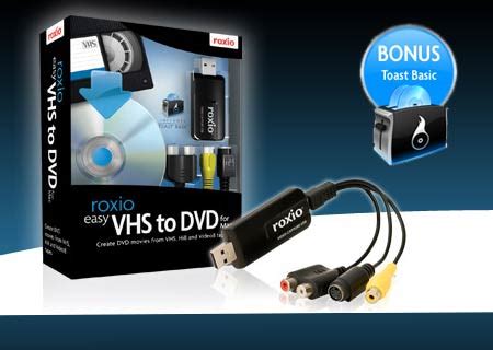 Roxio Easy VHS To DVD For Mac Now Available TechShout