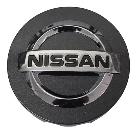 Tapa De Centro De Rin De Aluminio Negro Original Nissan