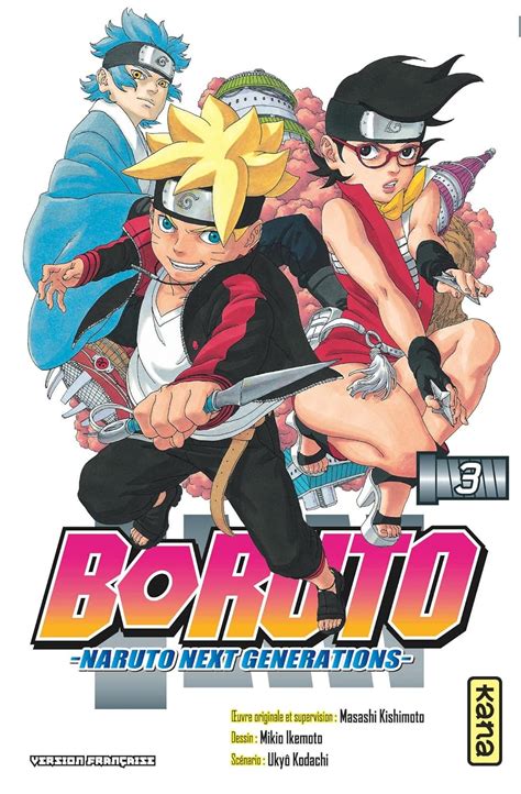 Boruto Naruto Next Generations Tome 3 Ukyo Kodachi Masashi