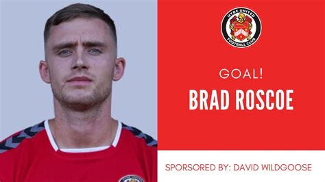 Hyde United Fc On Twitter Goooooallllll Roscoe Heads In From A