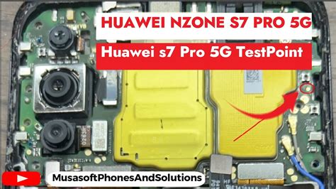 Test Point For Huawei Nzone S7 Pro 5G T P COCO AN00 To Hardreset And