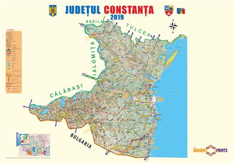 Harta Judetului Constanta Expertharti