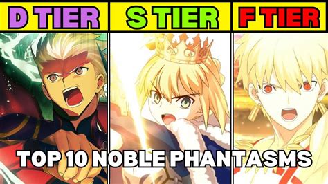 Fate Noble Phantasms Explained Youtube