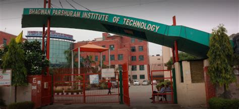 Bhagwan Parshuram Institute Of Technology Delhi Courses Fees