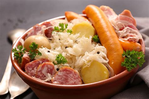 Choucroute à l alsacienne Plats Recettes Alsace Terroir